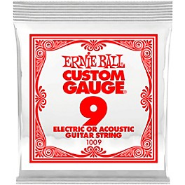 Ernie Ball ERNIE BALL 1009 .009GA SNGL ELEC STR