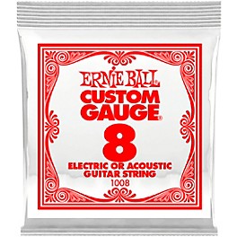 Ernie Ball ERNIE BALL 1008 .008GA SNGL ELEC STR