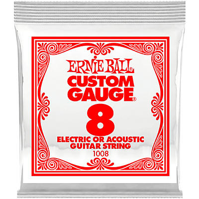 Ernie Ball Ernie Ball 1008 .008Ga Sngl Elec Str for sale