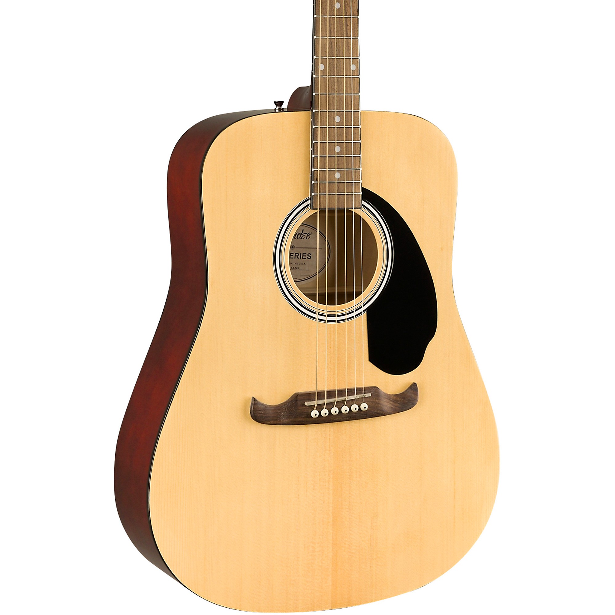 Subvención dirigir Irradiar Fender FA-125 Dreadnought Acoustic Guitar Natural | Guitar Center