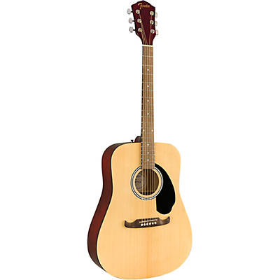 Fender Fa-125 Dreadnought Acoustic Guitar Natural for sale