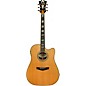 D'Angelico Excel Bowery Dreadnought Acoustic-Electric Guitar Vintage Natural