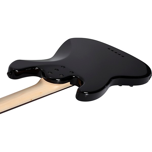 Schecter Guitar Research J-5 Rosewood Fingerboard 5-String Bass Gloss Black