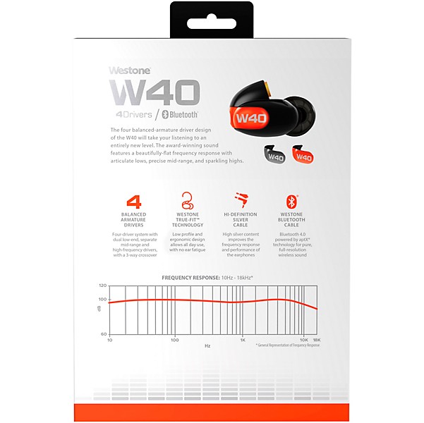 Westone Audio W40 Bluetooth Earphones