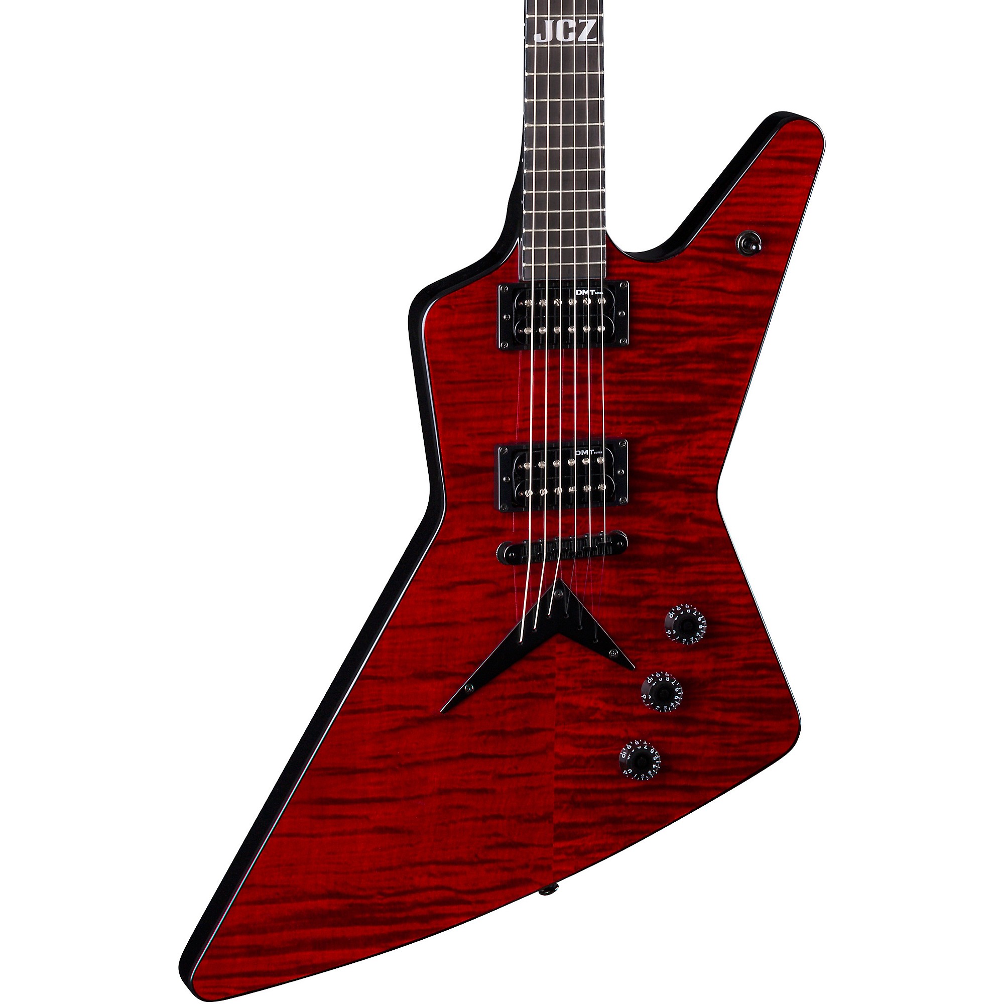 Dean John Connolly Z Electric Guitar Transparent Red | Guitar Center