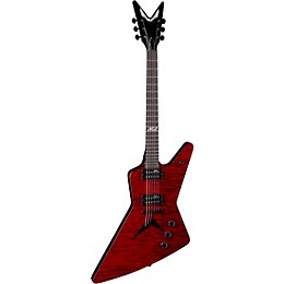 Dean John Connolly Z Electric Guitar Transparent Red