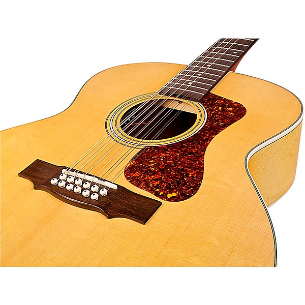 Guild F-2512E Jumbo 12-String Acoustic-Electric Guitar Natural