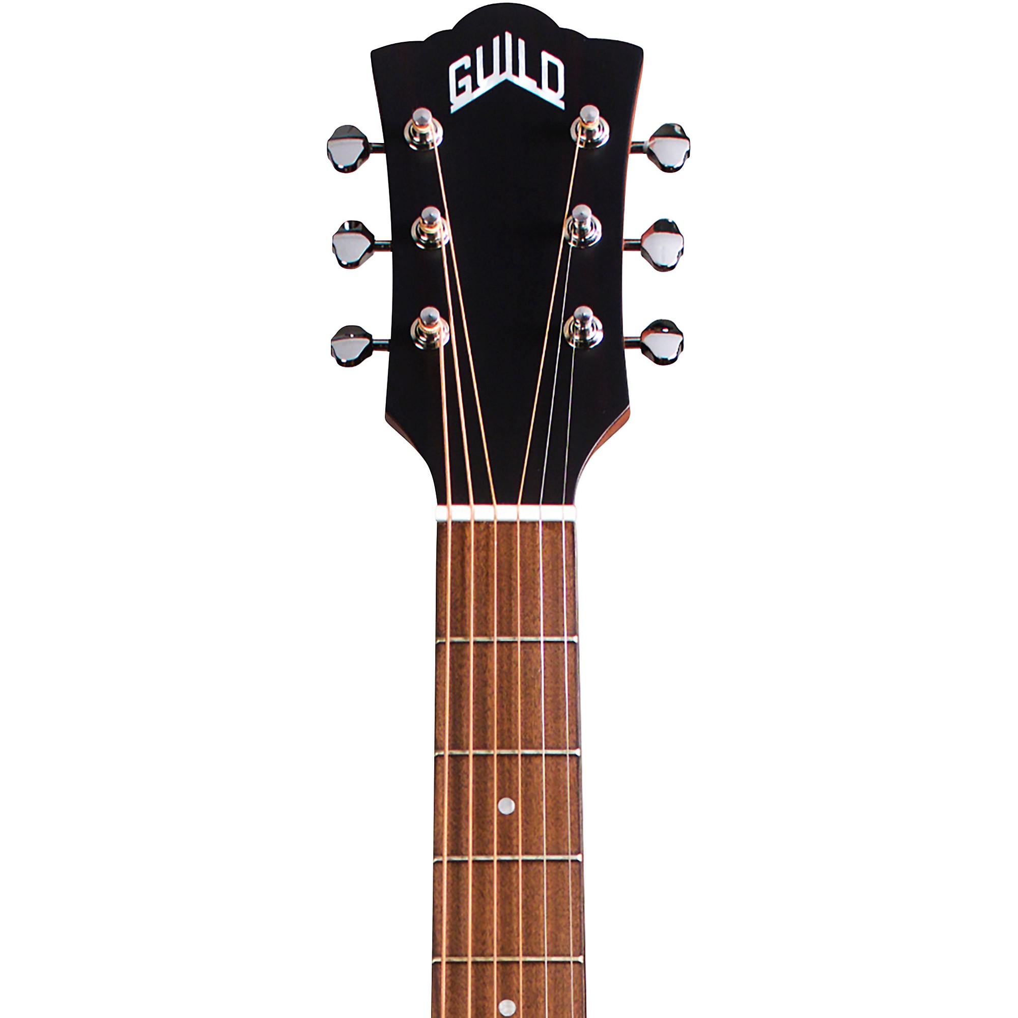 Guild OM-240CE Orchestra Acoustic-Electric Guitar Oxblood