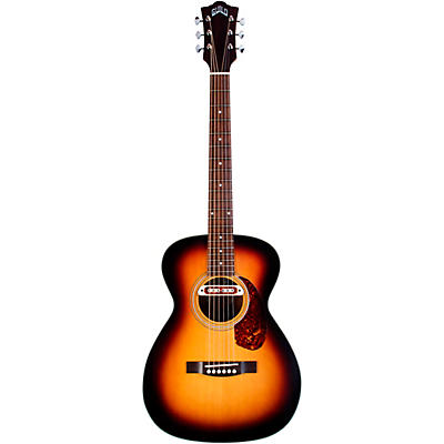 Guild M-240E Troubadour Concert Acoustic-Electric Guitar Vintage Sunburst for sale