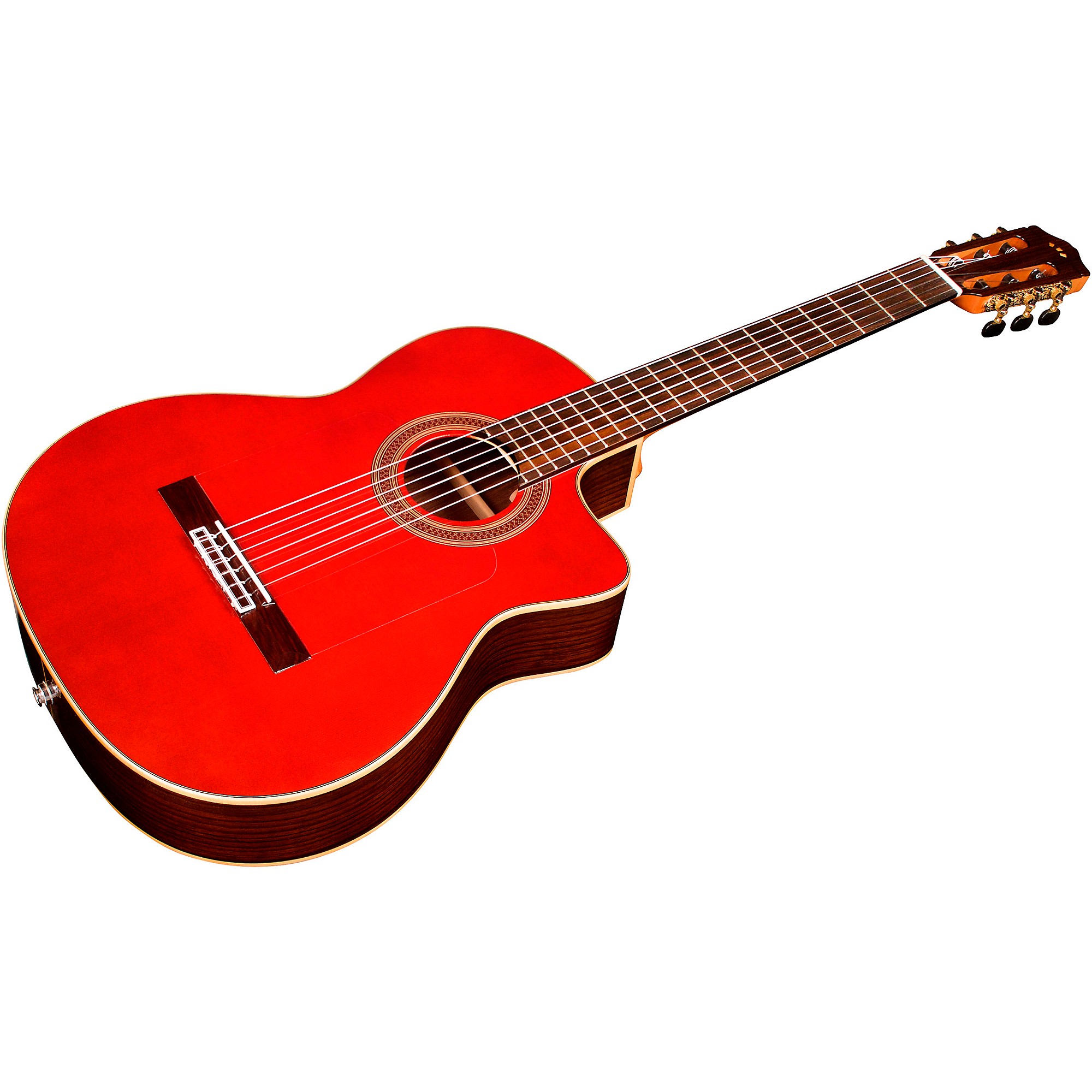 Cordoba GK Studio Negra Flamenco Acoustic-Electric Guitar Wine Red