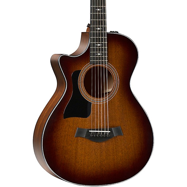 Taylor 322ce 12-Fret V-Class Grand Concert Left-Handed Acoustic-Electric Guitar Shaded Edge Burst