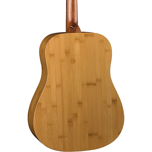 Luna Woodland Bamboo Dreadnought Acoustic Guitar Bamboo