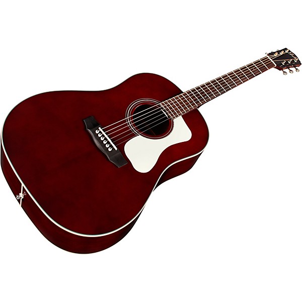 Guild DS-240 Memoir Dreadnought Acoustic Guitar Wine Red