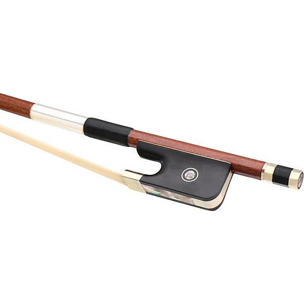 Artino Three Star Wood Veneer Carbon Fiber French Bass Bow 3/4 Round