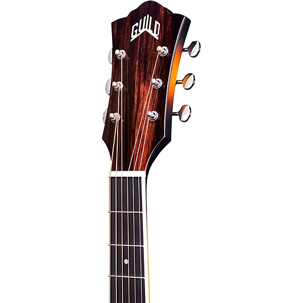 Guild F-250E Deluxe Jumbo Acoustic-Electric Guitar Antique Sunburst