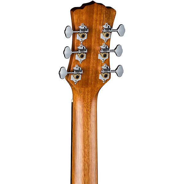 Luna High Tide Exotic Wood Cutaway Grand Concert Acoustic-Electric Guitar Koa
