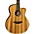 Luna High Tide Exotic Wood Cutaway Gra... Luna High Tide Exotic Wood Cutaway Grand Concert Acoustic-Electric Guitar Zebrawood