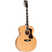 Guild F-55E Maple Jumbo Acoustic-Electric Guitar Natural for sale