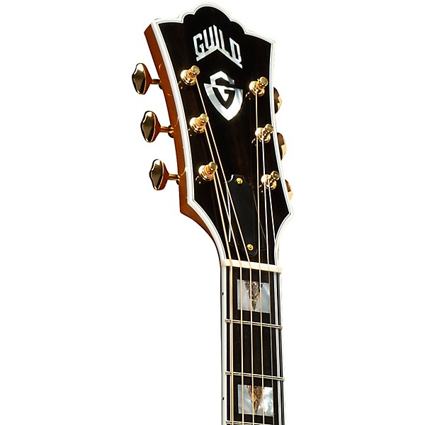 Guild F-55E Maple Jumbo Acoustic-Electric Guitar Natural