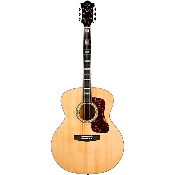 Guild F-55E Maple Jumbo Acoustic-Electric Guitar Natural