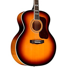 Guild F-55E Maple Jumbo Acoustic-Electric Guitar Antique Burst