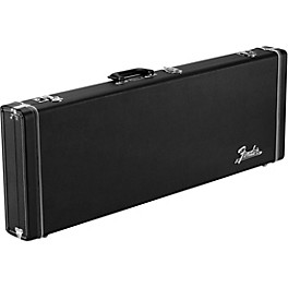 Fender Classic Series Wood Strat/Tele Case Black Black Fender Classic Series Wood Strat/Tele Case Black Black