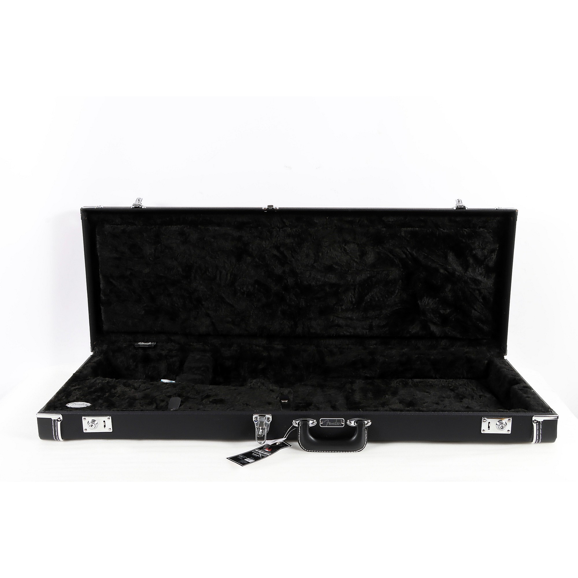 Fender Classic Series Wood Strat/Tele Case - Black Black | Guitar