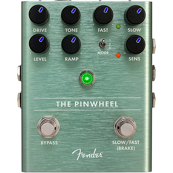 Open Box Fender The Pinwheel Rotary Speaker Emulator Effects Pedal Level 1