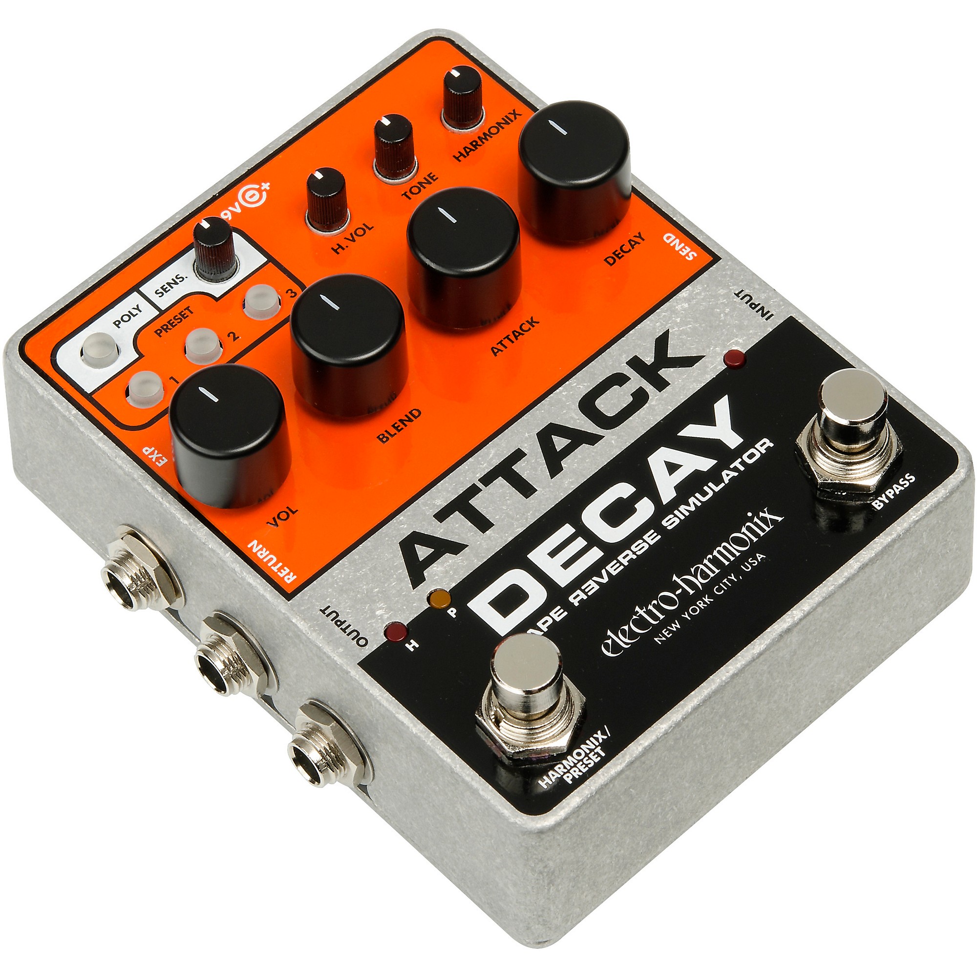Electro-Harmonix Attack Decay Effects Pedal | Guitar Center