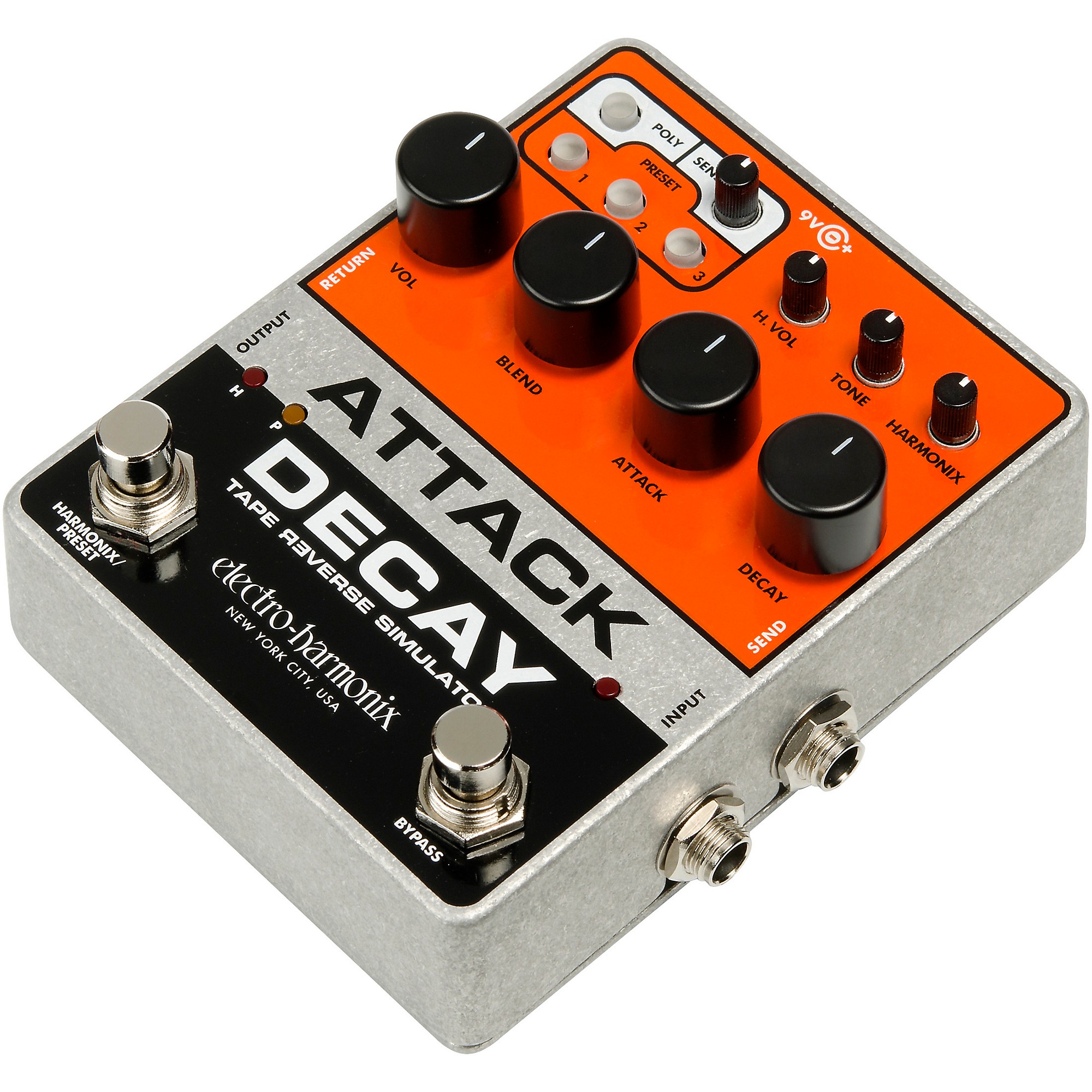 Electro-Harmonix Attack Decay Effects Pedal | Guitar Center
