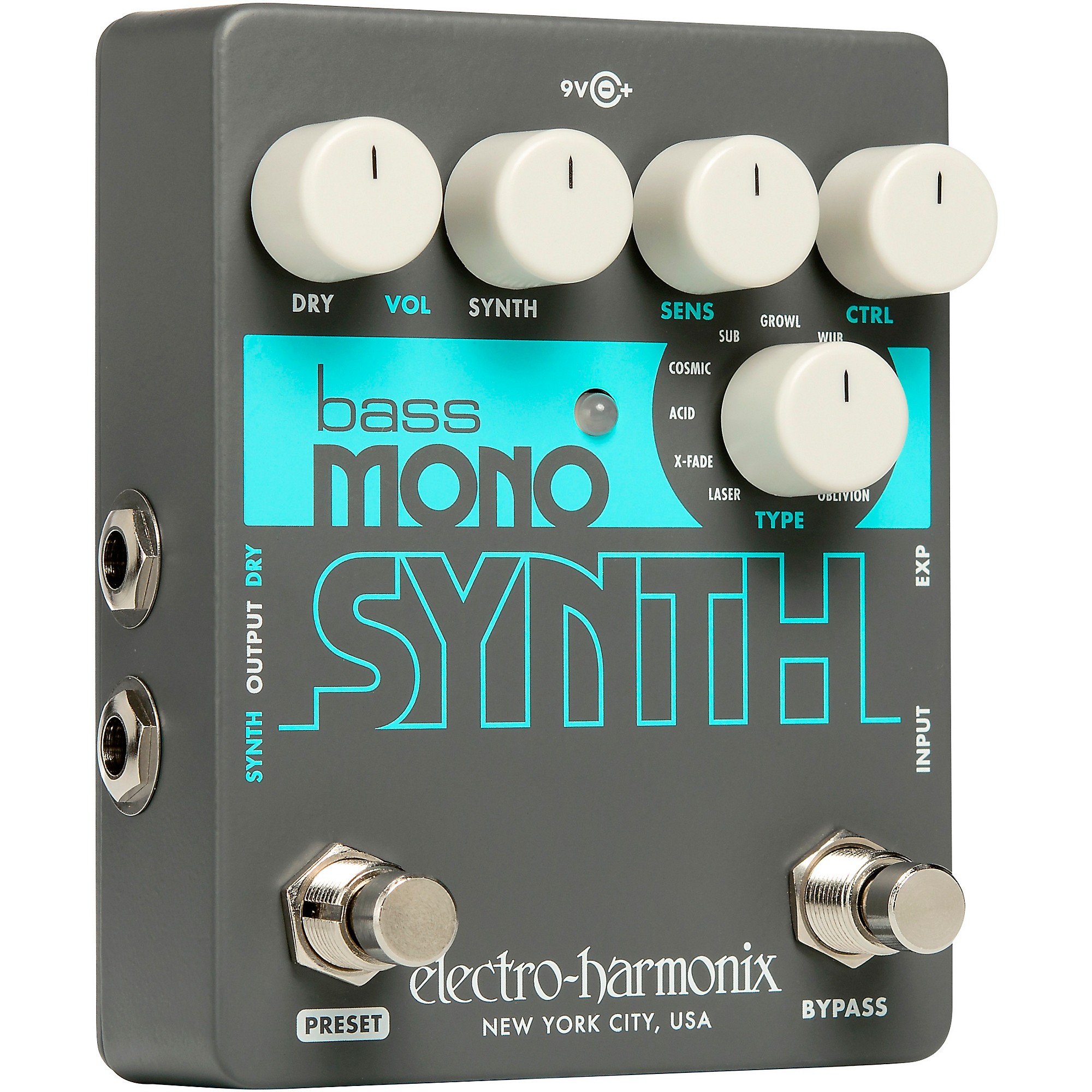 electro-harmonix bass mono SYNTH 本体のみ Electro-Harmonix Bass Mono Synth Bass Effects Pedal | Guitar Center