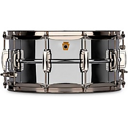 Ludwig Super Ludwig Chrome Brass Snare Drum ... Ludwig Super Ludwig Chrome Brass Snare Drum With Nickel Hardware 14 x 6.5 in.