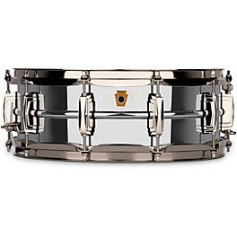 Ludwig Super Ludwig Chrome Brass Snare Drum Wi... Ludwig Super Ludwig Chrome Brass Snare Drum With Nickel Hardware 14 x 5 in.