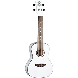 Luna Hau Snow Concert Ukulele White