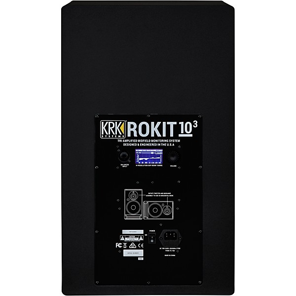 KRK ROKIT RP103 G4 10" 3-Way Powered Studio Monitor (Each)
