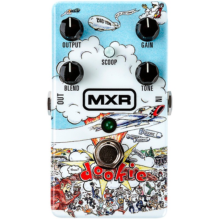 ギター MXR M251 FOD DD25 Dookie Drive Green Day MXR® DOOKIE DRIVE™ PEDAL - Dunlop