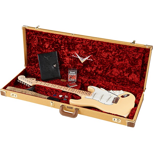 Open Box Fender Custom Shop Yngwie Malmsteen Signature Series Stratocaster NOS Maple Fingerboard Electric Guitar Level 2 V...