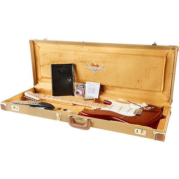 Fender Custom Shop Yngwie Malmsteen Signature Series Stratocaster NOS Maple Fingerboard Electric Guitar Candy Apple Red