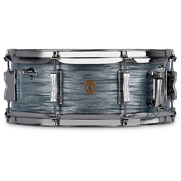 Ludwig Jazz Fest Snare Drum 14 x 5.5 in. Vintage Blue Oyster Pearl