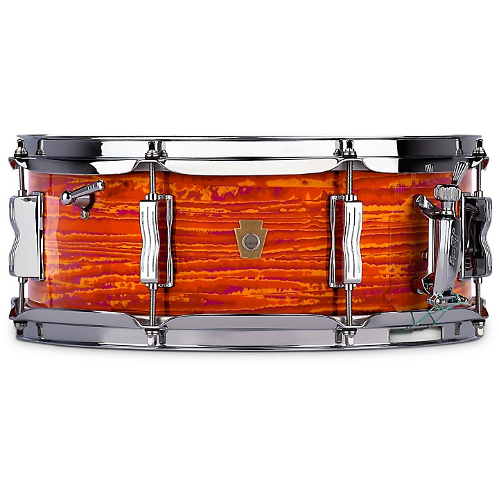 Ludwig Jazz Fest Snare Drum 14 x 5.5 in. Mod Orange Guitar Center
