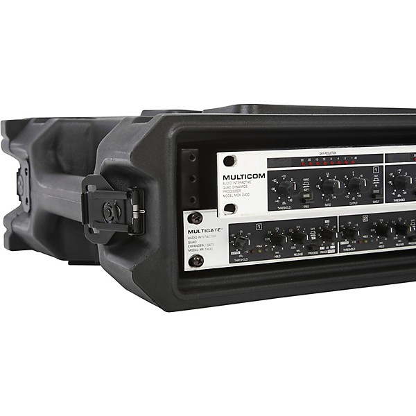 Gator Pro Series 2U, 13" Deep Molded Audio Rack (G-PRO-2U-13)