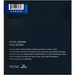Dunlop DBN45125XL Bass-NKL 45/125 Extra-Long Scale 5-String Set