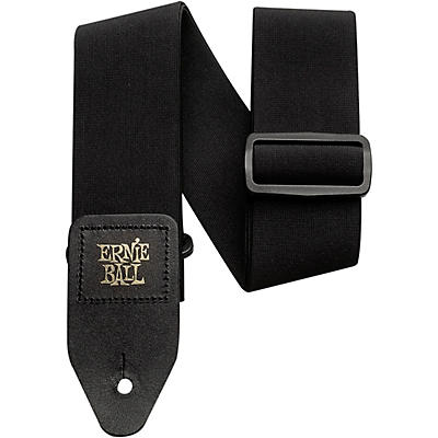 Ernie Ball Stretch Comfort Strap Black 2 In. for sale