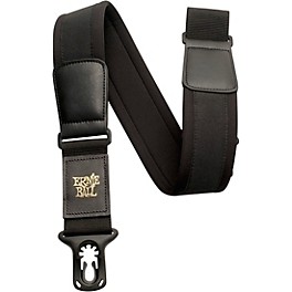 Ernie Ball Neoprene Polylock Guitar Strap Black 3 in. Ernie Ball Neoprene Polylock Guitar Strap Black 2 in.