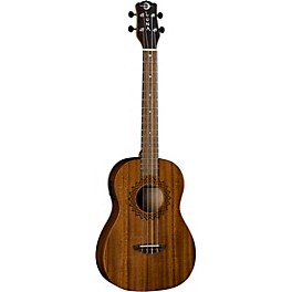 Luna Vintage Mahogany Acoustic-Electric Baritone Ukulele Satin Natural