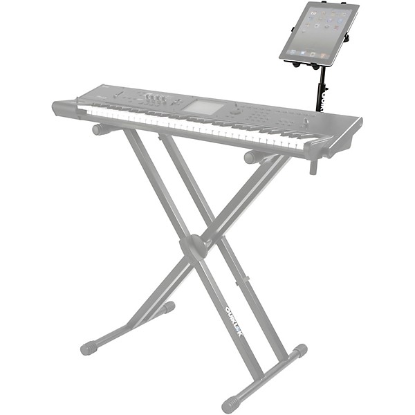Open Box Quik-Lok iPad Holder for Keyboard Stand Level 1