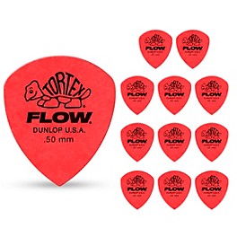 Dunlop Tortex Flow Guitar Picks STD-12/PLYPK .60 mm 12 Pack Dunlop Tortex Flow Guitar Picks STD-12/PLYPK .50 mm 12 Pack