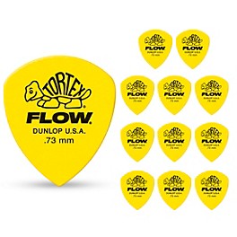 Dunlop Tortex Flow Guitar Picks STD-12/PLYPK .60 mm 12 Pack Dunlop Tortex Flow Guitar Picks STD-12/PLYPK .73 mm 12 Pack