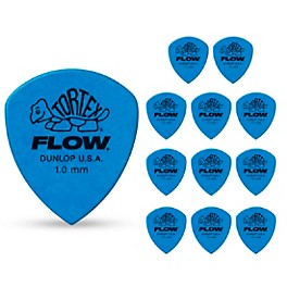 Dunlop Tortex Flow Guitar Picks STD-12/PLYPK .60 mm 12 Pack Dunlop Tortex Flow Guitar Picks STD-12/PLYPK 1.0 mm 12 Pack