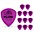 Dunlop Tortex Flow Guitar Picks STD-12/PLYPK .50 mm 12 Pack Dunlop Tortex Flow Guitar Picks STD-12/PLYPK 1.14 mm 12 Pack